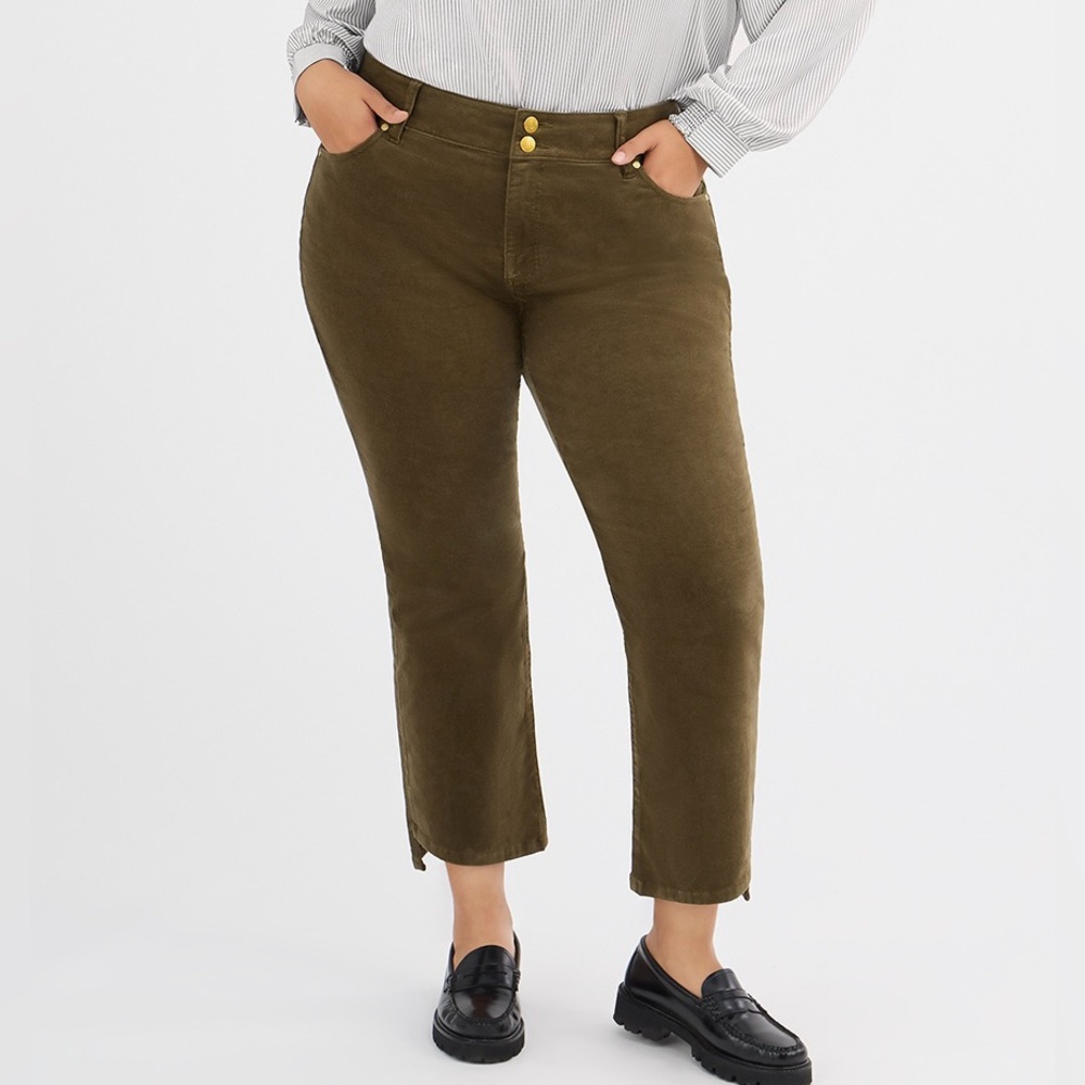 NWT Cabi 4694 ANKLE CROPPED PANT High-Low Crop Size 12